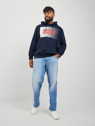 Jack & Jones Plus Μπλούζα φούτερ σε μπλε