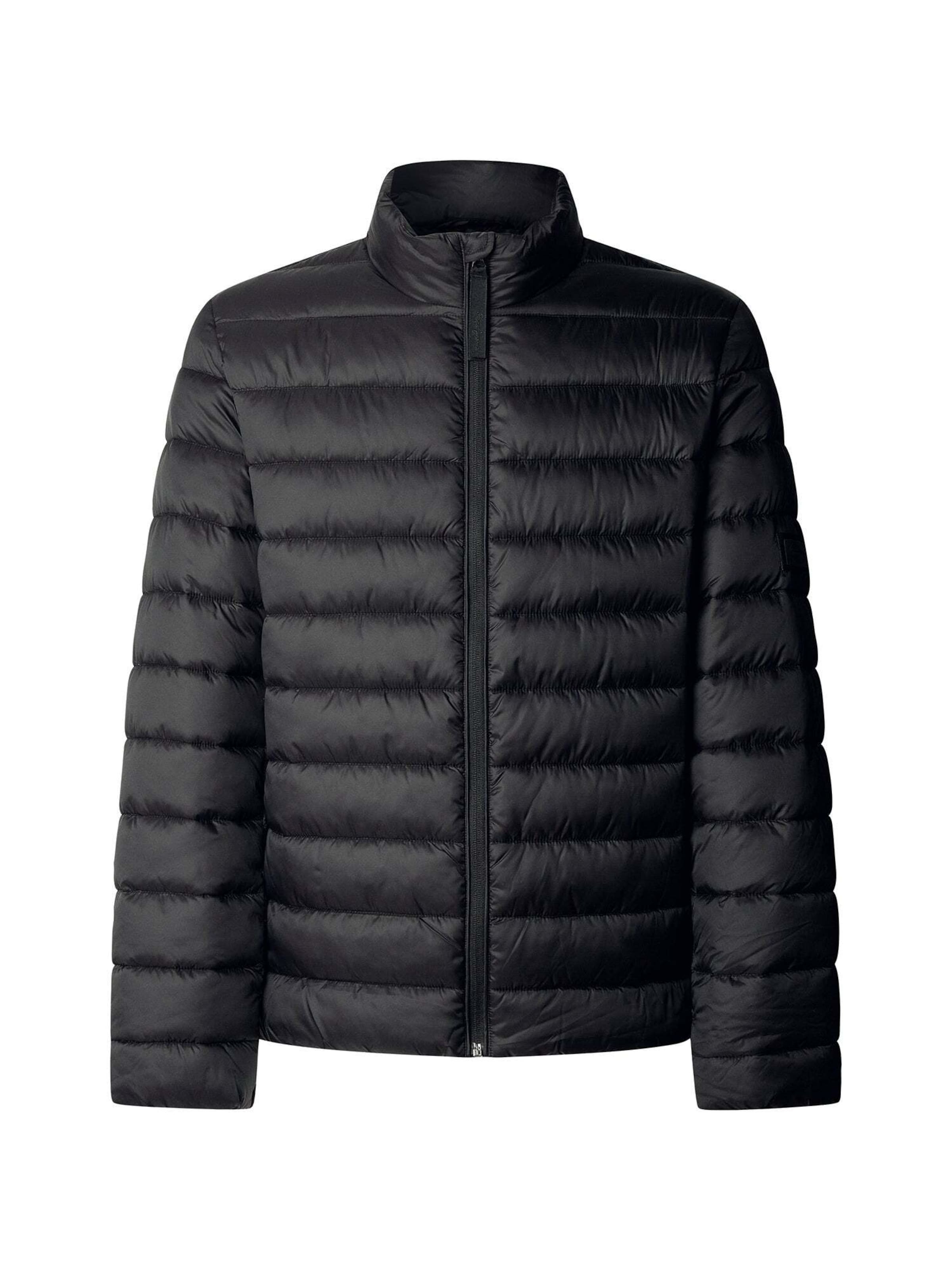 Pepe Jeans Jacke in Schwarz: Vorderseite