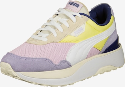 PUMA Tenisky 'Cruise Rider Silk Road' - světle žlutá / světle fialová / růžová / pudrová / bílá, Produkt
