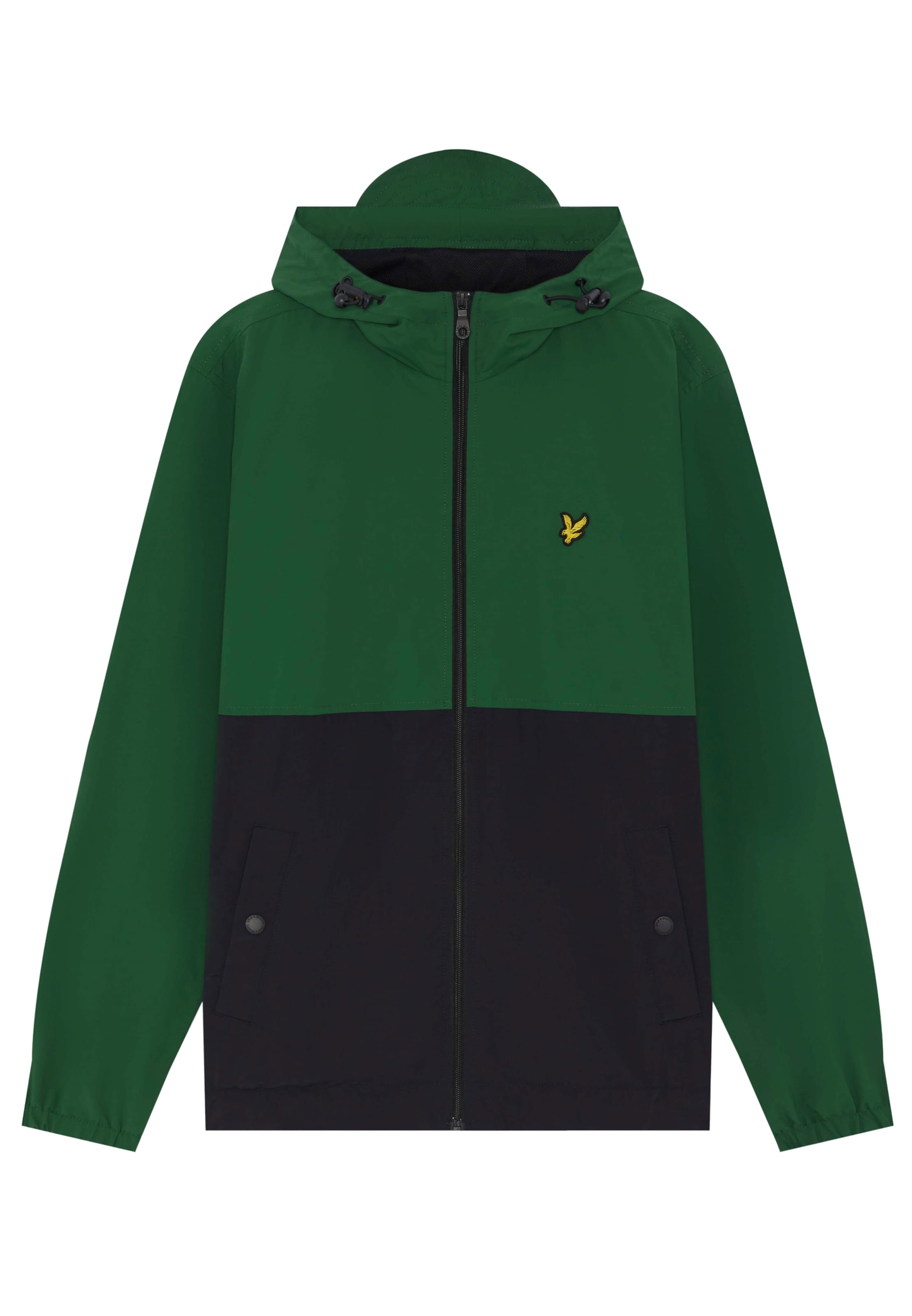 Lyle & Scott - Casaco meia-estação em verde: frente