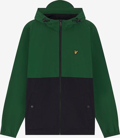 Lyle & Scott Jacke in XS in grün / schwarz, Produktansicht