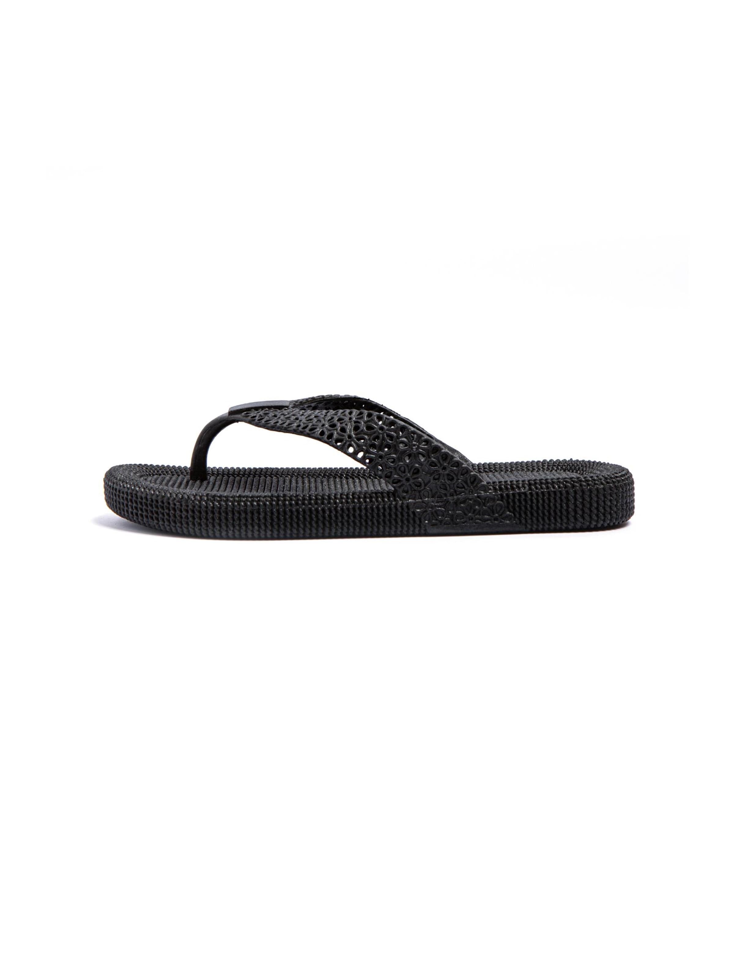 Brasileras T-Bar Sandals 'Flopee' in Black