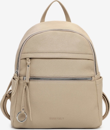 Suri Frey - Mochila 'Debby' en beige: frente