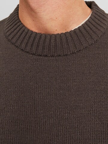 JACK & JONES Sweater 'Jack' in Brown