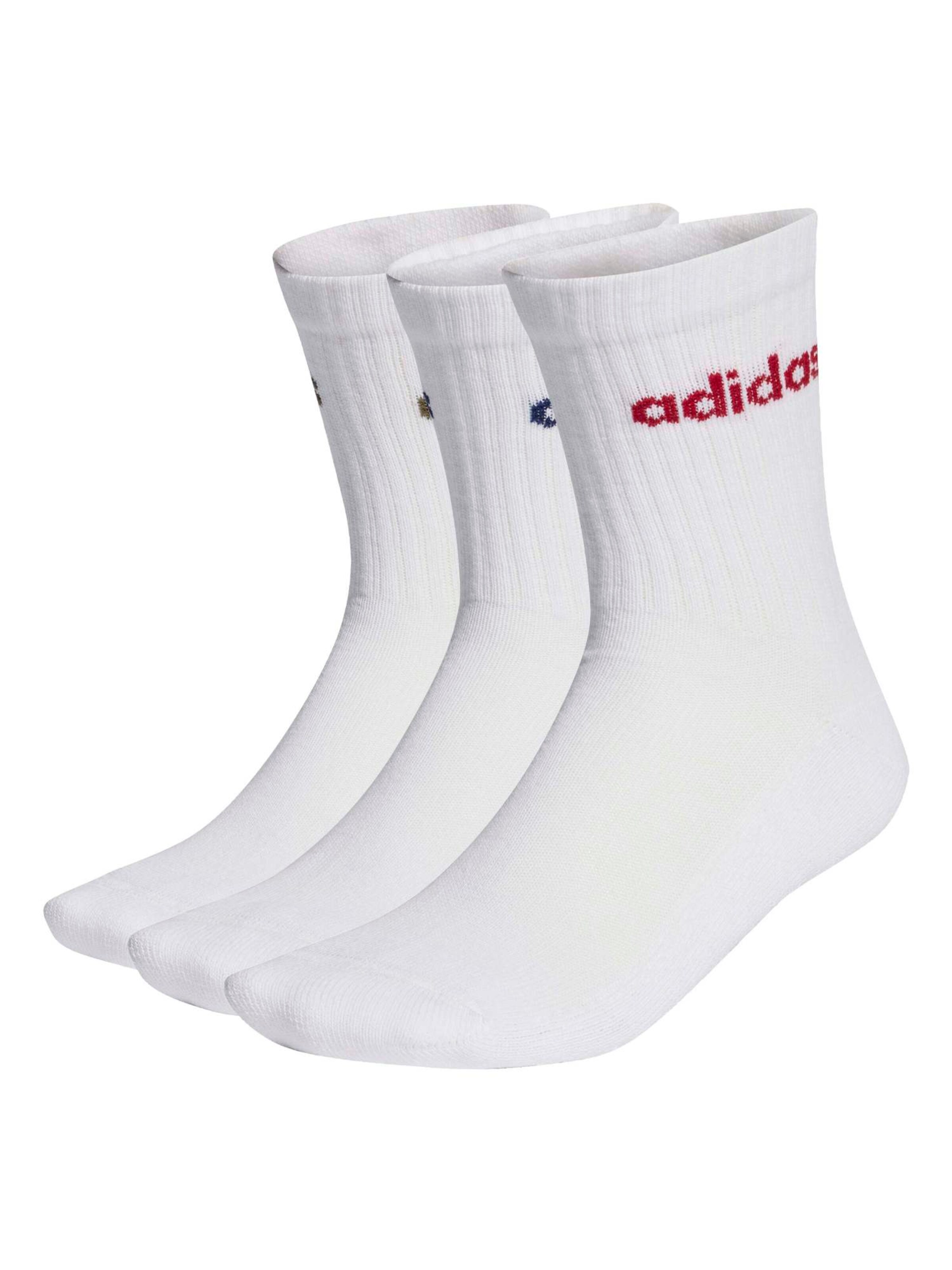 ADIDAS PERFORMANCE Спортивные носки в Белый: спереди