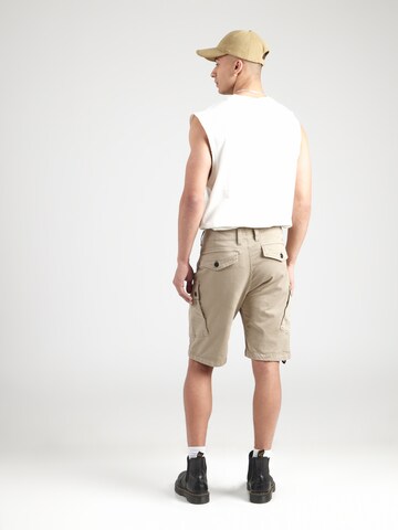 G-STAR regular Cargobukser 'Roxic' i beige: tilbage