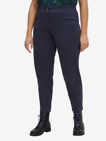 SHEEGO Slim fit Chino Pants in Blue: front