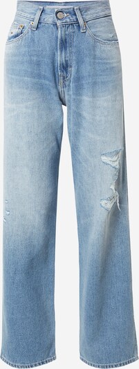 Tommy Jeans Дънки 'BETSY' в нейви синьо / син деним / ярко червено / бяло, Преглед на продукта
