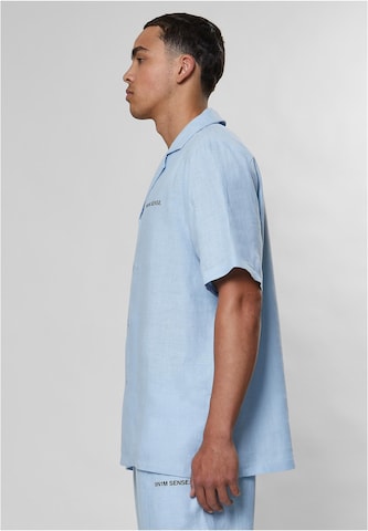 9N1M SENSE Comfort fit Overhemd 'Mykonos ' in Blauw