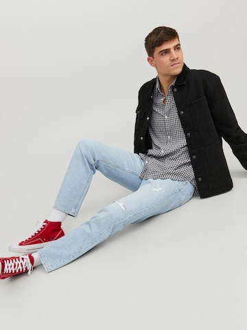 JACK & JONES - Regular Calças de ganga 'Chris' em azul