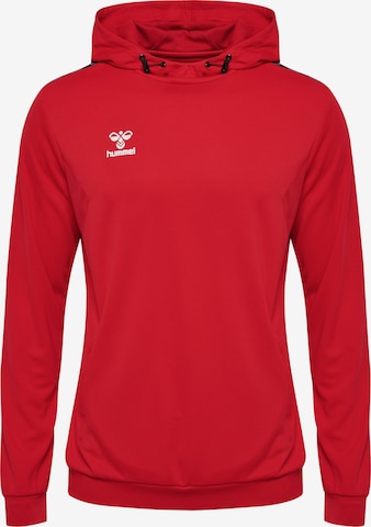 Hummel Sportsweatshirt 'Authentic PL' in Rood: voorkant