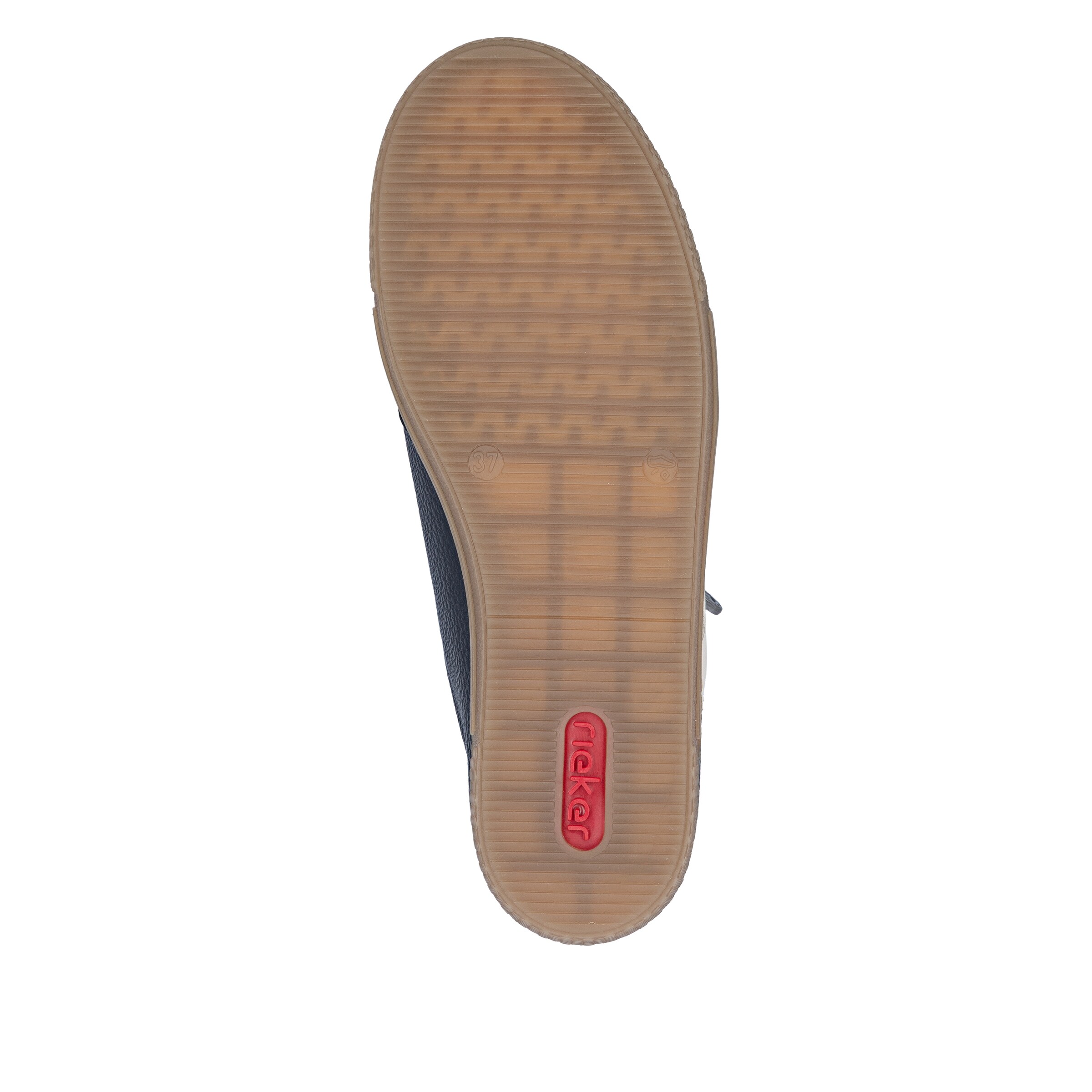 Baskets basses Rieker en bleu