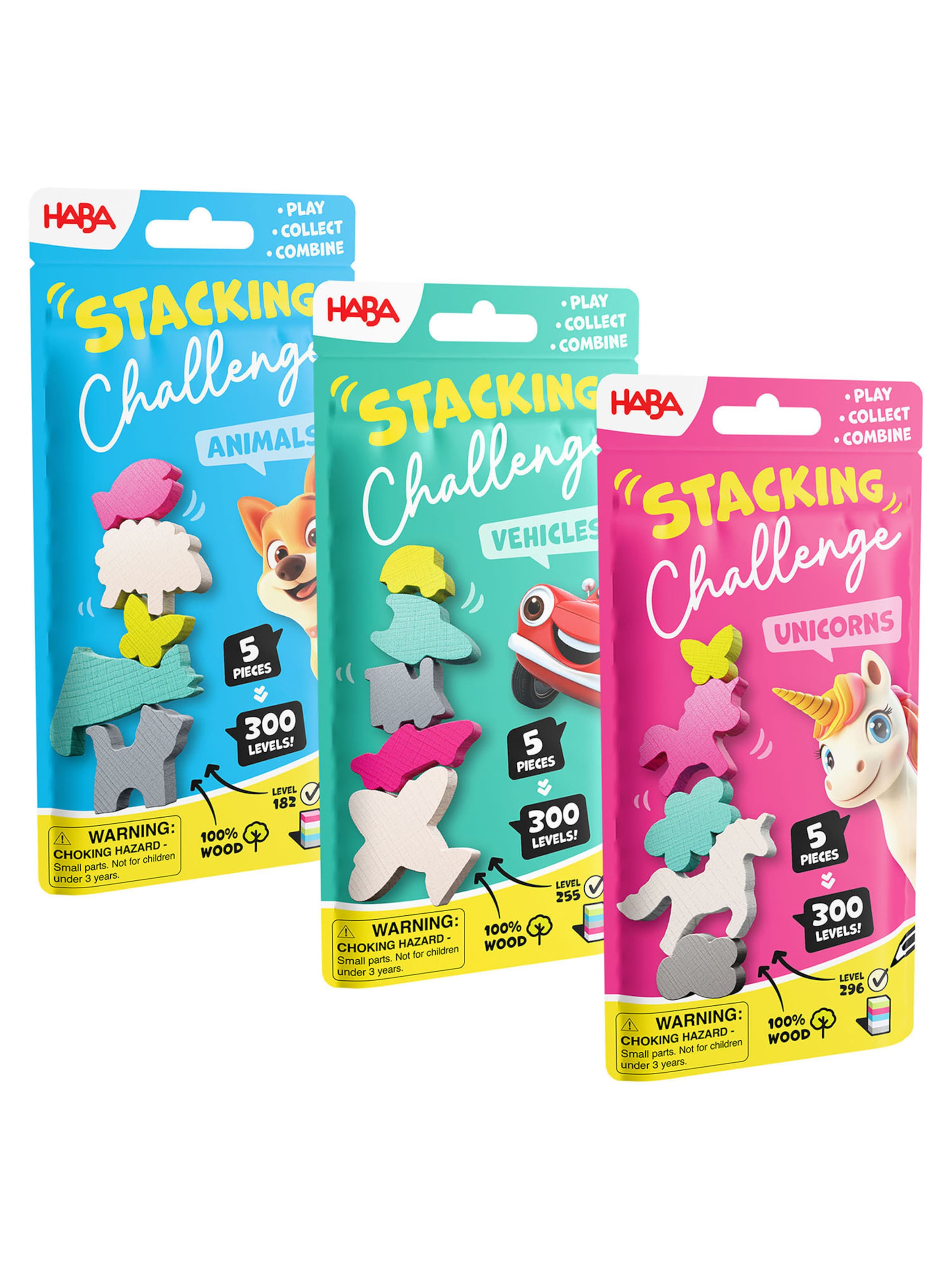 Jeux ' Stacking Challenge ' HABA en mélange de couleurs : devant