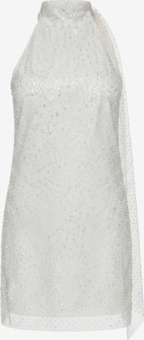 Ombre Cocktailjurk in Wit: voorkant