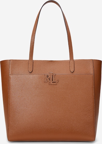 Lauren Ralph Lauren Шоппер в Коричневый: спереди