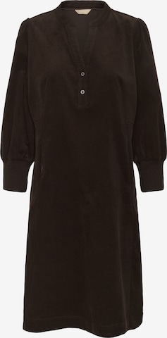 Robe-chemise 'Rhaena' CULTURE en marron : devant