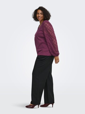 ONLY Carmakoma Blouse 'CAREffie' in Rood