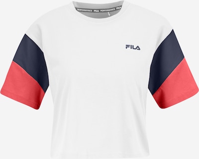 FILA Camiseta funcional 'TEMI' en azul oscuro / melón / blanco, Vista del producto