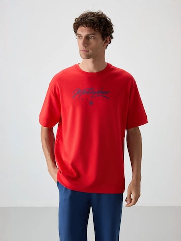 Tommy Life Shirt in Red