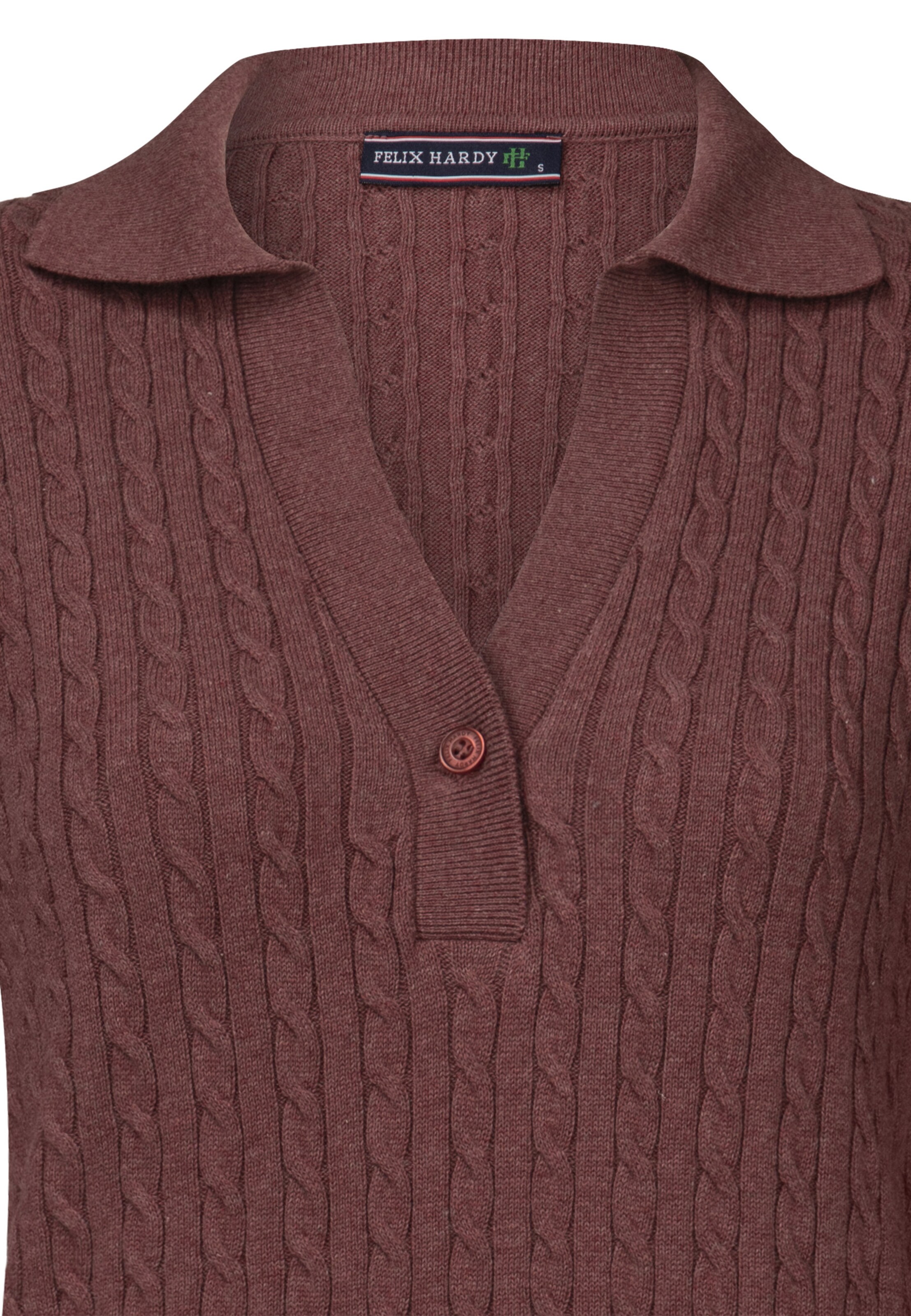 Felix Hardy Strickkleid in Braun