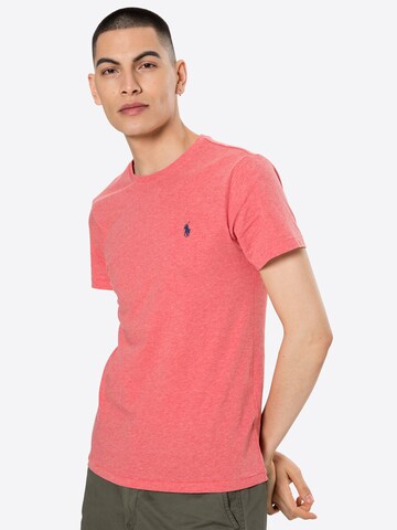 Coupe regular T-Shirt Polo Ralph Lauren en rose : devant