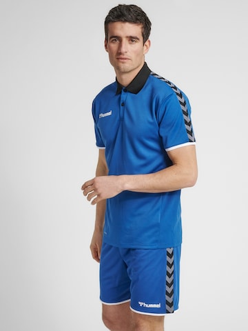 Hummel Functioneel shirt in Blauw: voorkant