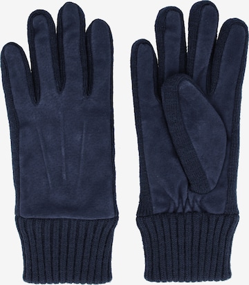 KESSLER Full Finger Gloves 'LIV' in Blue: front