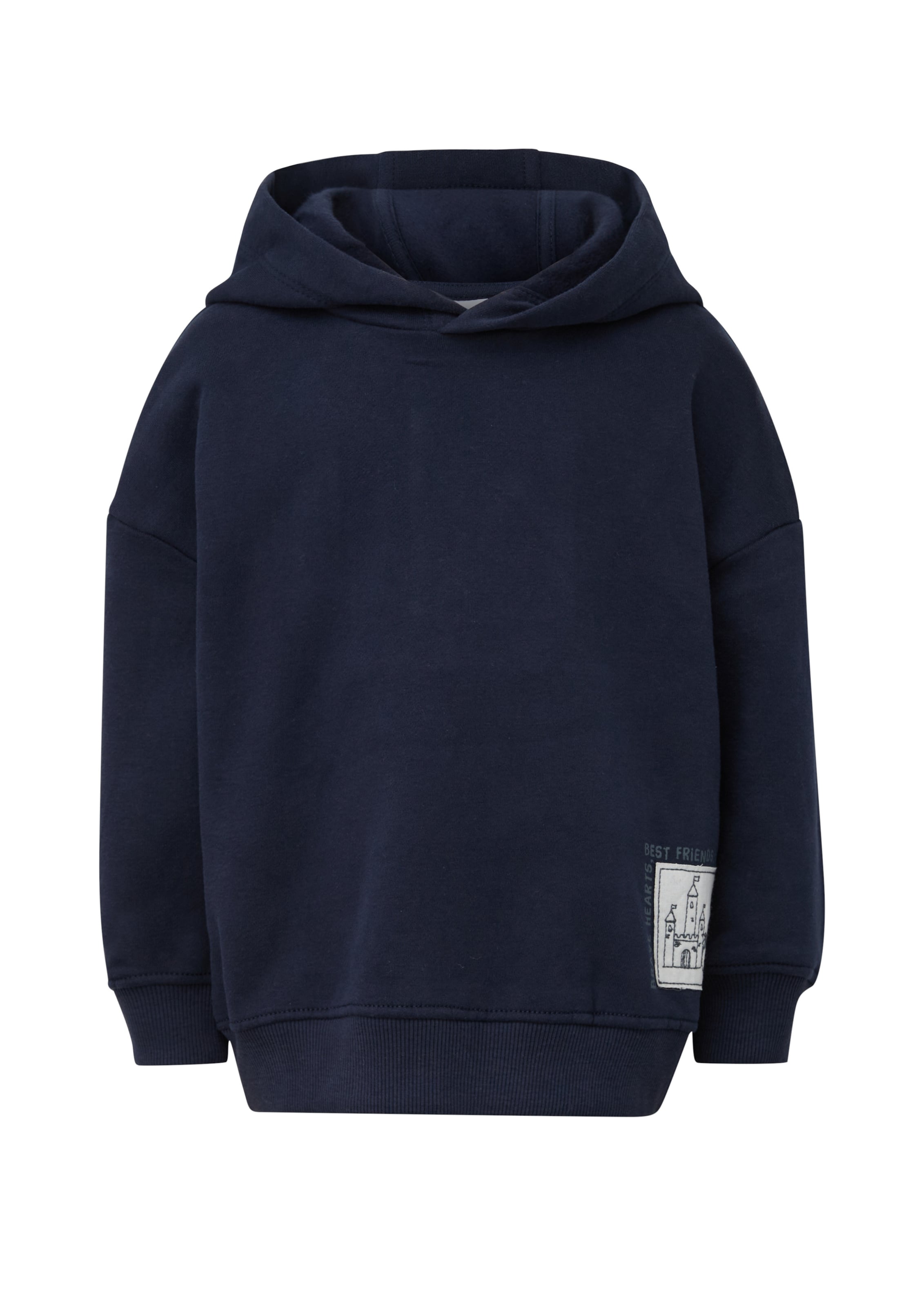 s.Oliver Sweatshirt in Blauw: voorkant