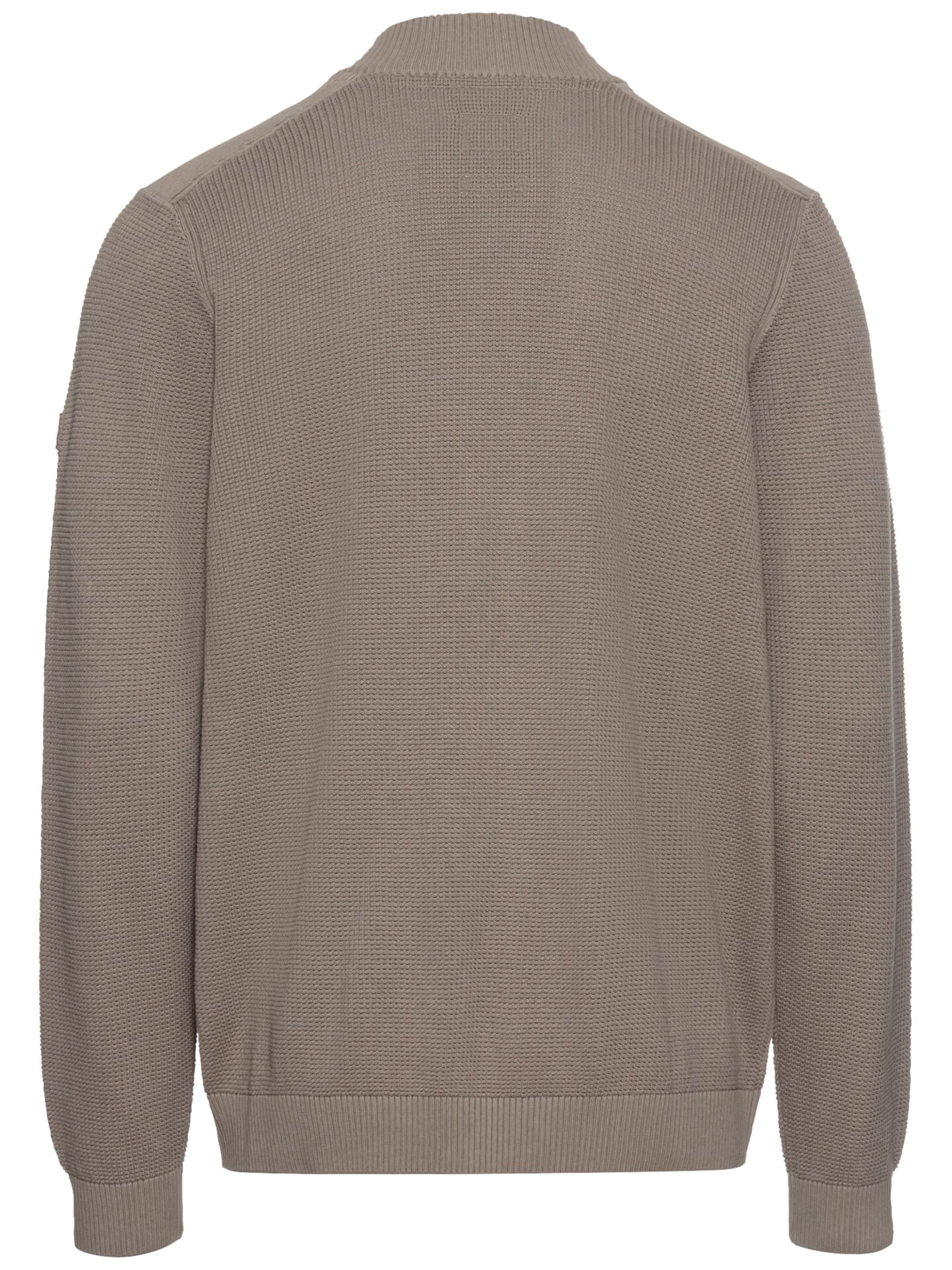 CAMEL ACTIVE Strickjacke in Grau