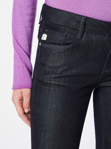 Goldgarn Slimfit Jeans 'Rosengarten' in Blau