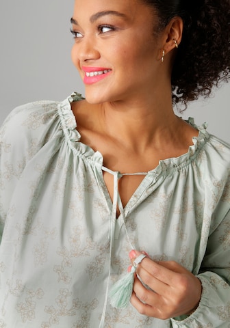 Aniston Bluse in Grün