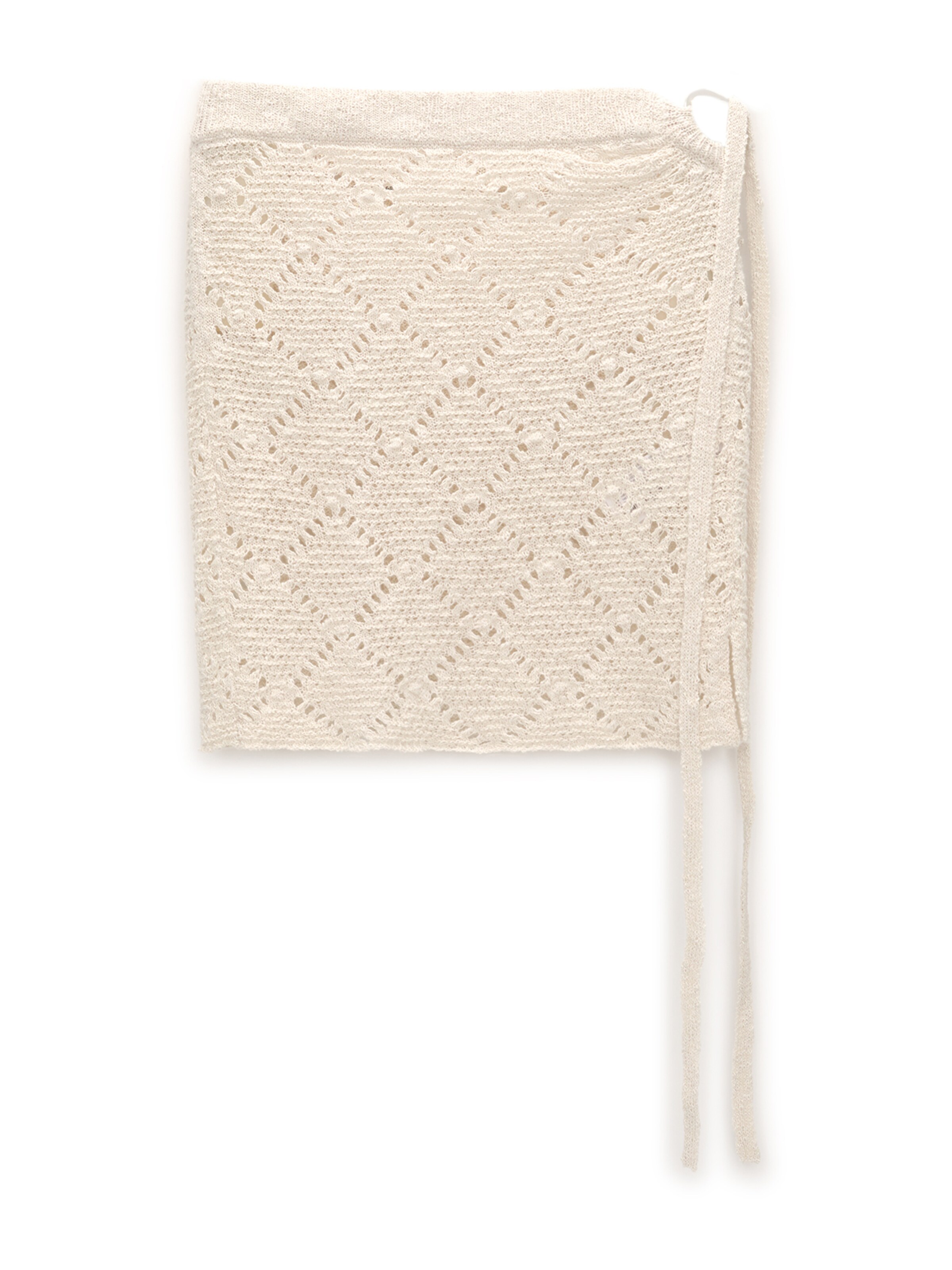 Pull&Bear Skirt in Beige: front