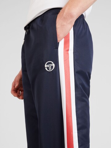 Sergio Tacchini Tapered Trousers 'AGAVE' in Blue