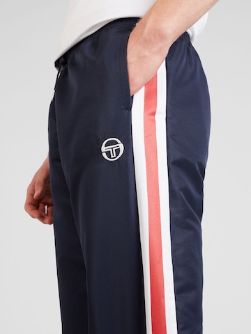 Sergio Tacchini Tapered Bukser 'AGAVE' i blå