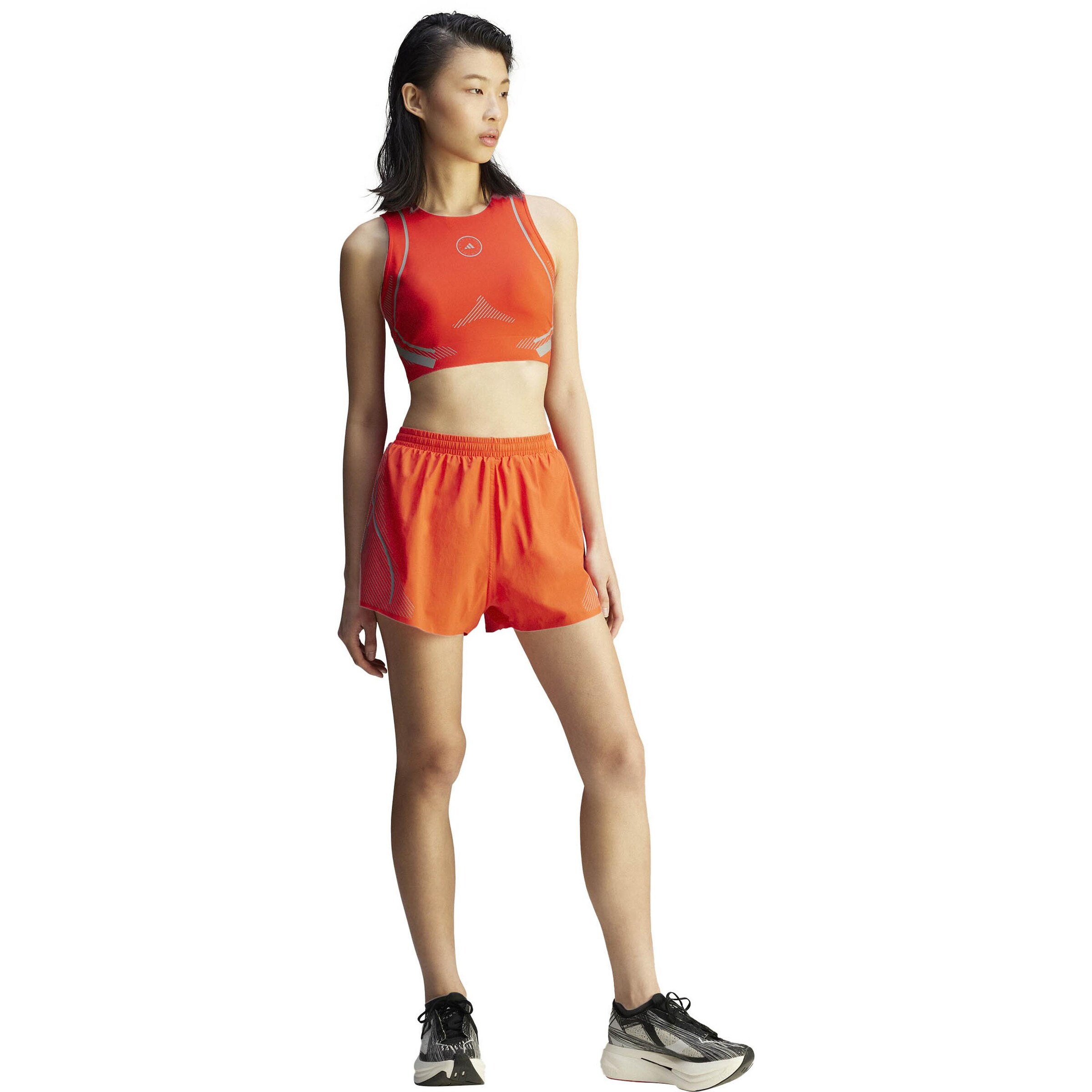 Stella McCartney Regular Workout Pants in Orange