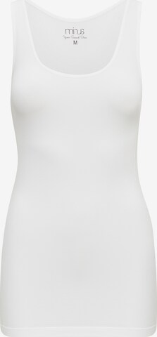 minus Top 'Clarice' in White: front