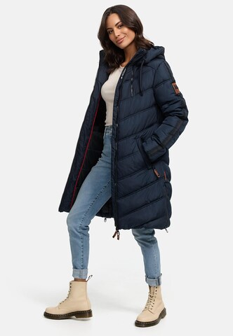 MARIKOO Wintermantel 'Armasa' in Blau