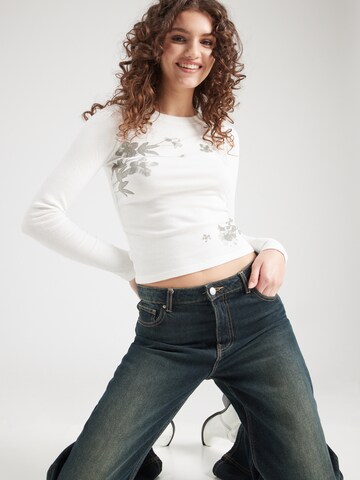 Maglietta di HOLLISTER in bianco: frontale