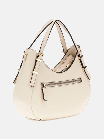 GUESS Schultertasche 'Lefia' in Weiß