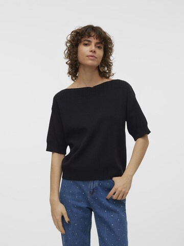 VERO MODA Sweater in Black: front