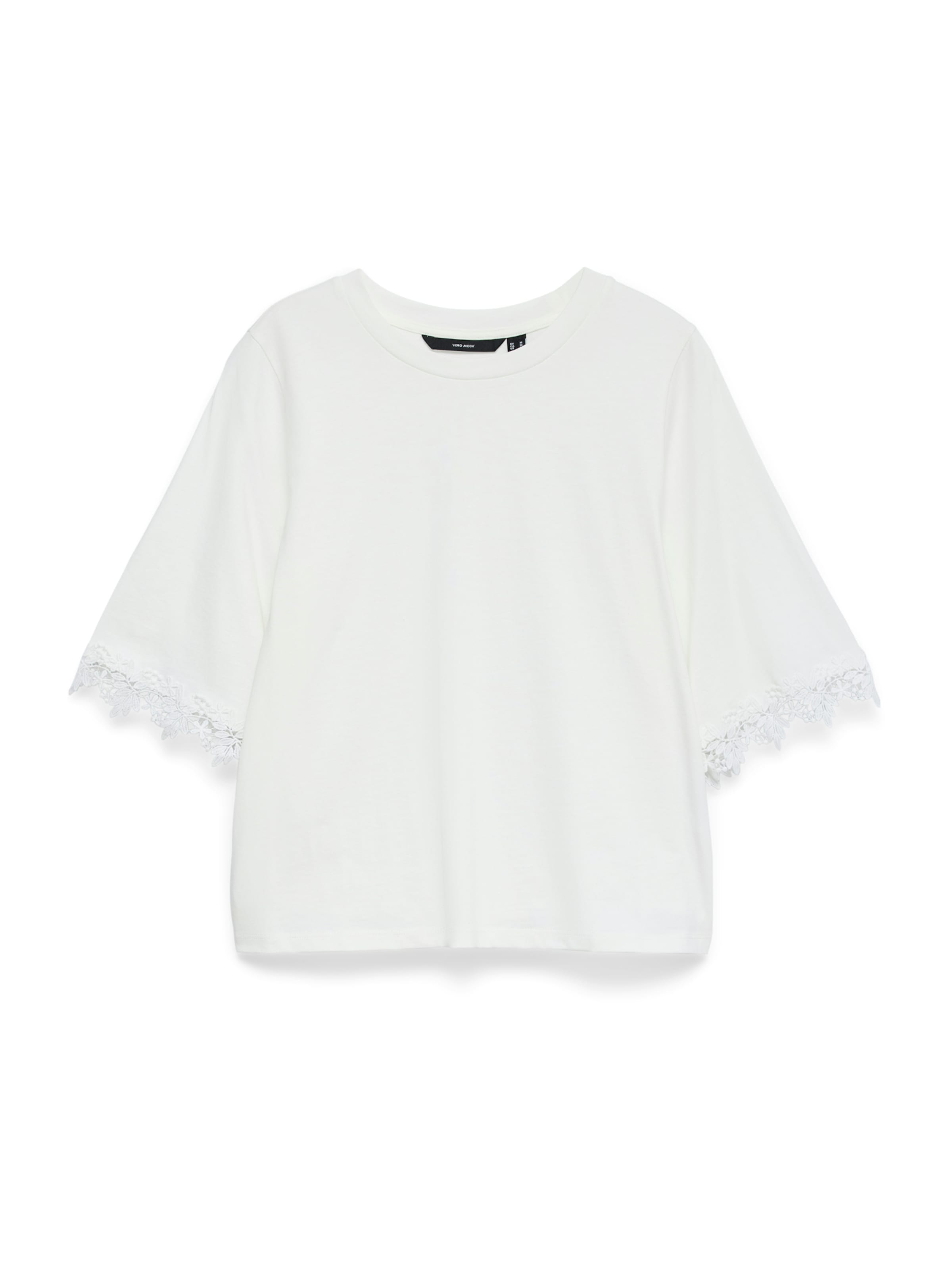 VERO MODA Shirt 'VMLYLA' in White: front