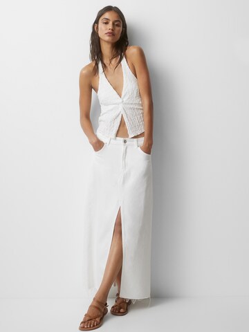 Haut Pull&Bear en blanc