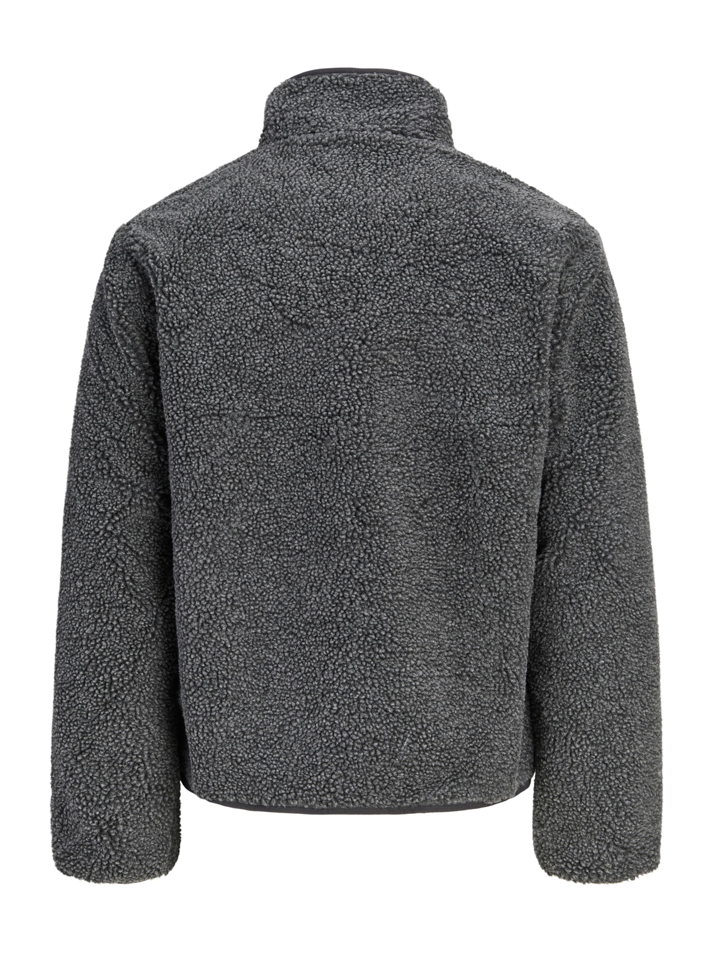 JACK & JONES Ζακέτα φλις 'JWHNORREBRO' σε γκρι