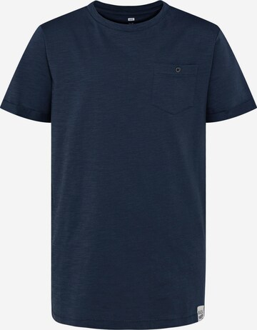 T-Shirt WE Fashion en bleu : devant