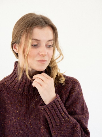 KOPYTO Oversizepullover 'TAJRA' in Rot