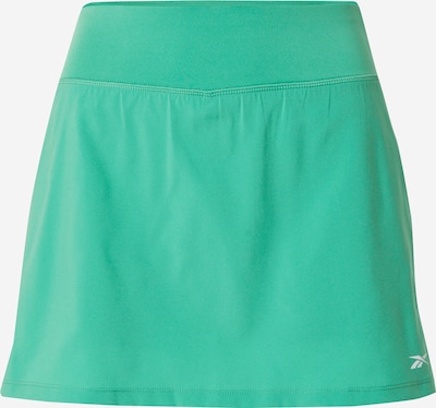 Sportinio stiliaus sijonas iš Reebok, spalva – žalia / balta, Prekių apžvalga