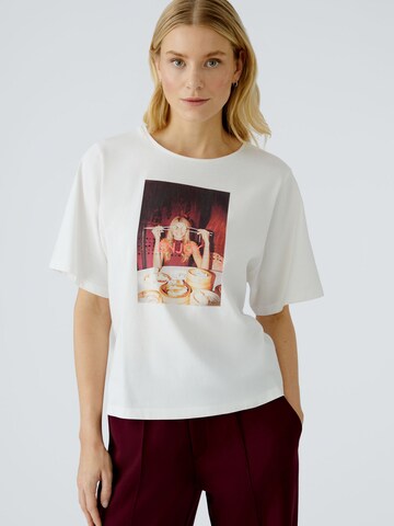 OUI T-Shirt in Weiß: Vorderseite