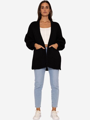 SASSYCLASSY Oversized Cardigan in Black