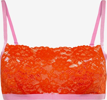 LSCN by LASCANA Bralette Bra in Orange: front