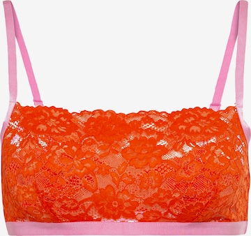 LSCN by LASCANA Bralette Bra in Orange: front